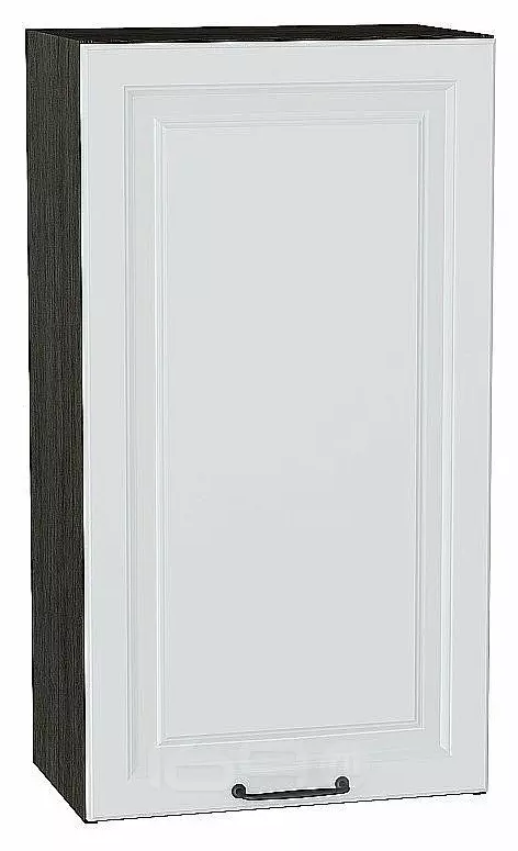 Шкаф верхний с 1-ой дверцей Ницца Blanco/Graphite 920*500*318