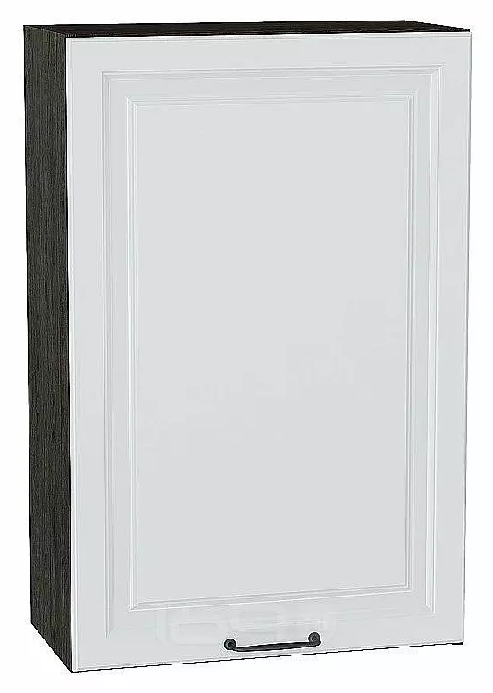 Шкаф верхний с 1-ой дверцей Ницца Blanco/Graphite 920*600*318