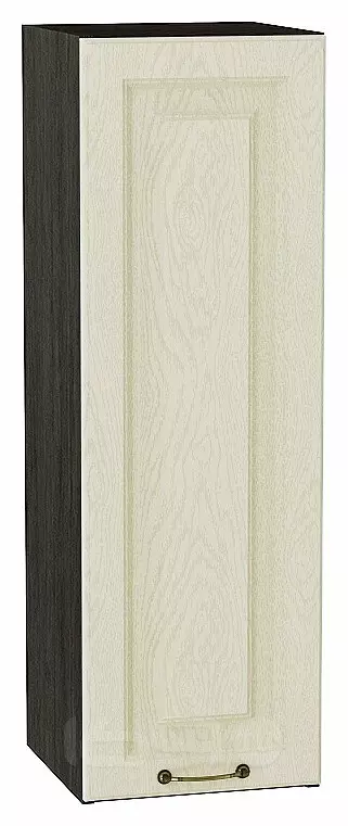 Шкаф верхний с 1-ой дверцей Ницца Дуб крем/Graphite 920*300*318