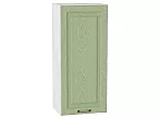 Шкаф верхний с 1-ой дверцей Ницца Дуб оливковый/Белый 920*400*318