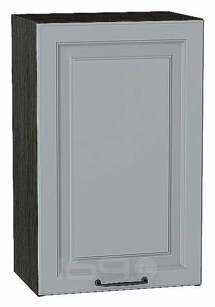 Шкаф верхний с 1-ой дверцей Ницца Magnum/Graphite 716*450*318