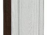 Шкаф верхний с 1-ой дверцей Шале White Dreamline Венге 716*300*320