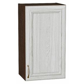 Шкаф верхний с 1-ой дверцей Шале White Dreamline Венге 716*400*320