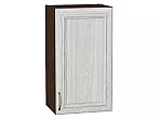 Шкаф верхний с 1-ой дверцей Шале White Dreamline Венге 716*400*320