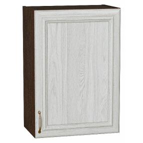 Шкаф верхний с 1-ой дверцей Шале White Dreamline Венге 716*500*320