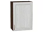 Шкаф верхний с 1-ой дверцей Шале White Dreamline Венге 716*500*320