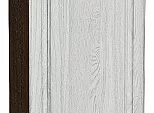 Шкаф верхний с 1-ой дверцей Шале White Dreamline Венге 920*400*320