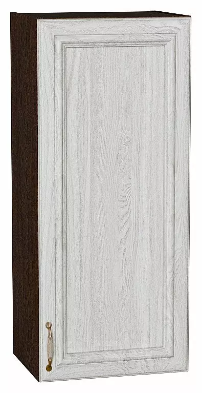 Шкаф верхний с 1-ой дверцей Шале White Dreamline Венге 920*400*320