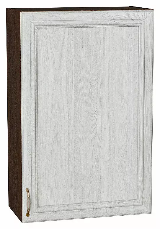 Шкаф верхний с 1-ой дверцей Шале White Dreamline Венге 920*600*320