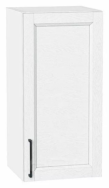 Шкаф верхний с 1-ой дверцей Сканди White Silkwood/Белый 716*350*320