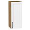 Шкаф верхний с 1-ой дверцей Сканди White Silkwood/Дуб Вотан 716*300*320