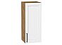 Шкаф верхний с 1-ой дверцей Сканди White Silkwood/Дуб Вотан 716*300*320