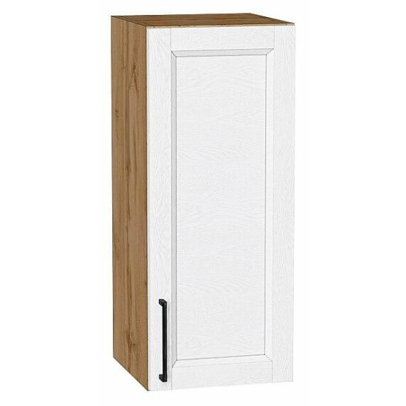 Шкаф верхний с 1-ой дверцей Сканди White Silkwood/Дуб Вотан 716*300*320