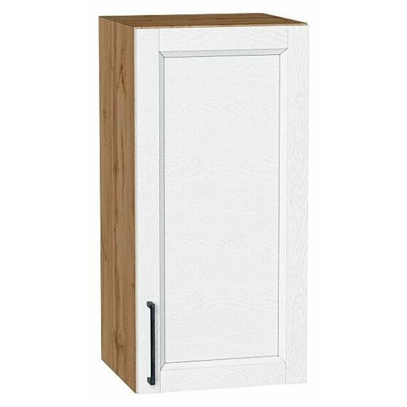 Шкаф верхний с 1-ой дверцей Сканди White Silkwood/Дуб Вотан 716*350*320