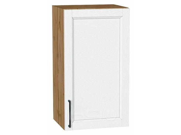 Шкаф верхний с 1-ой дверцей Сканди White Silkwood/Дуб Вотан 716*400*320