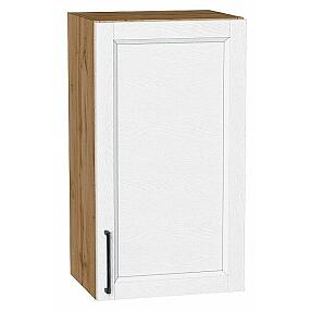 Шкаф верхний с 1-ой дверцей Сканди White Silkwood/Дуб Вотан 716*400*320