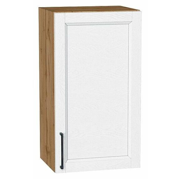Шкаф верхний с 1-ой дверцей Сканди White Silkwood/Дуб Вотан 716*400*320