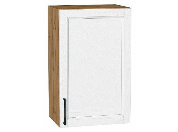 Шкаф верхний с 1-ой дверцей Сканди White Silkwood/Дуб Вотан 716*450*320