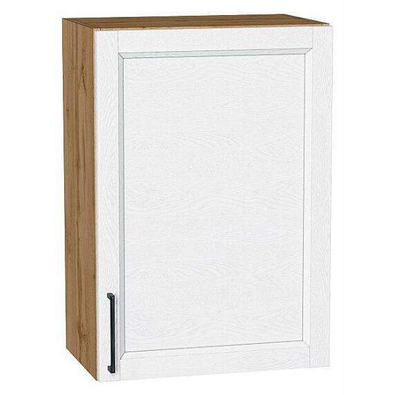 Шкаф верхний с 1-ой дверцей Сканди White Silkwood/Дуб Вотан 716*500*320