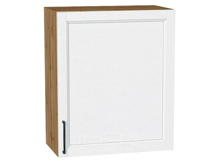 Шкаф верхний с 1-ой дверцей Сканди White Silkwood/Дуб Вотан 716*600*320