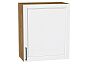Шкаф верхний с 1-ой дверцей Сканди White Silkwood/Дуб Вотан 716*600*320