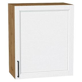 Шкаф верхний с 1-ой дверцей Сканди White Silkwood/Дуб Вотан 716*600*320