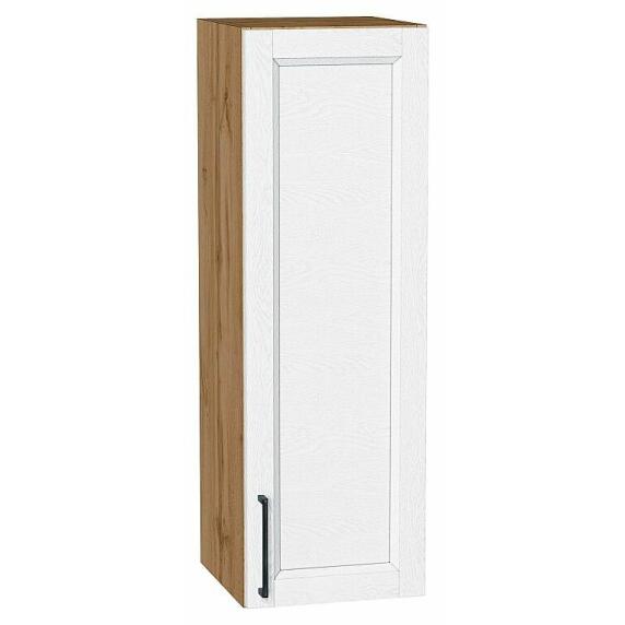 Шкаф верхний с 1-ой дверцей Сканди White Silkwood/Дуб Вотан 920*300*320