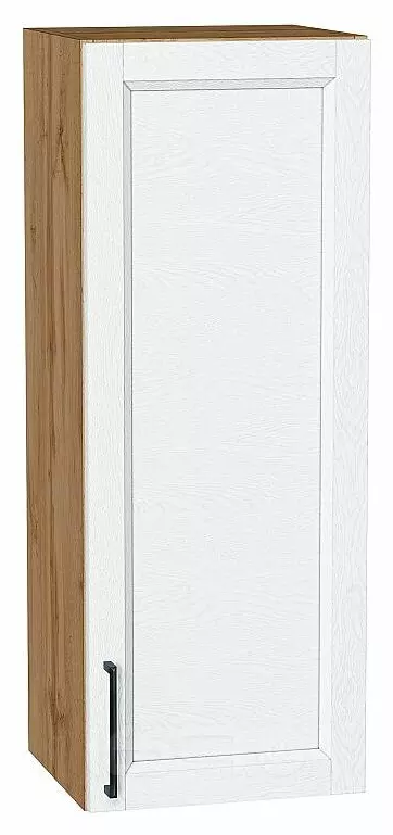 Шкаф верхний с 1-ой дверцей Сканди White Silkwood/Дуб Вотан 920*350*320