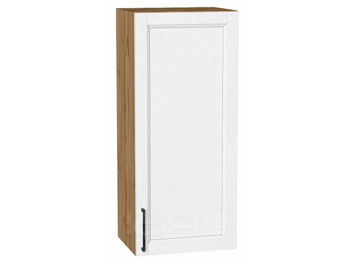 Шкаф верхний с 1-ой дверцей Сканди White Silkwood/Дуб Вотан 920*400*320