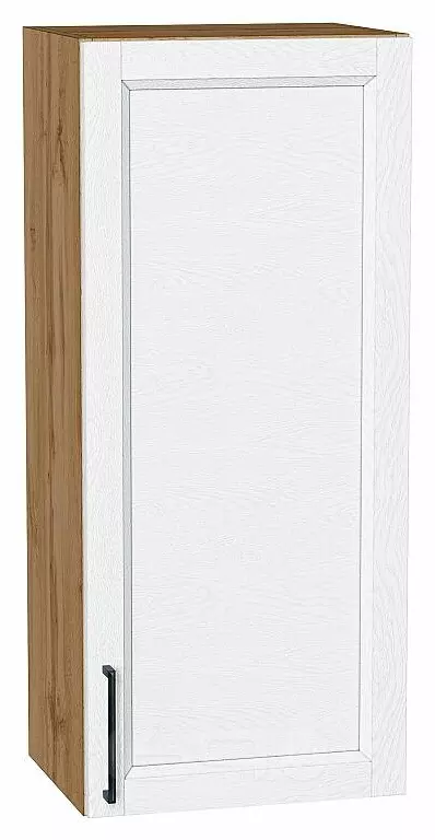 Шкаф верхний с 1-ой дверцей Сканди White Silkwood/Дуб Вотан 920*400*320