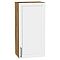 Шкаф верхний с 1-ой дверцей Сканди White Silkwood/Дуб Вотан 920*450*320