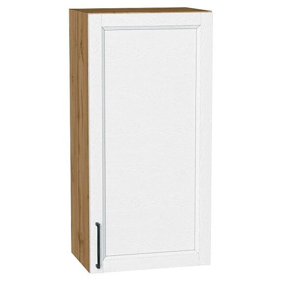 Шкаф верхний с 1-ой дверцей Сканди White Silkwood/Дуб Вотан 920*450*320