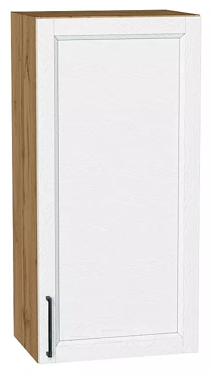 Шкаф верхний с 1-ой дверцей Сканди White Silkwood/Дуб Вотан 920*450*320