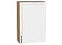 Шкаф верхний с 1-ой дверцей Сканди White Silkwood/Дуб Вотан 920*600*320