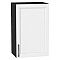 Шкаф верхний с 1-ой дверцей Сканди White Silkwood/Graphite 716*450*320