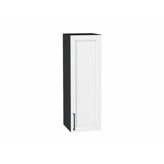 Шкаф верхний с 1-ой дверцей Сканди White Silkwood/Graphite 920*300*320