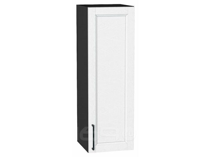Шкаф верхний с 1-ой дверцей Сканди White Silkwood/Graphite 920*300*320