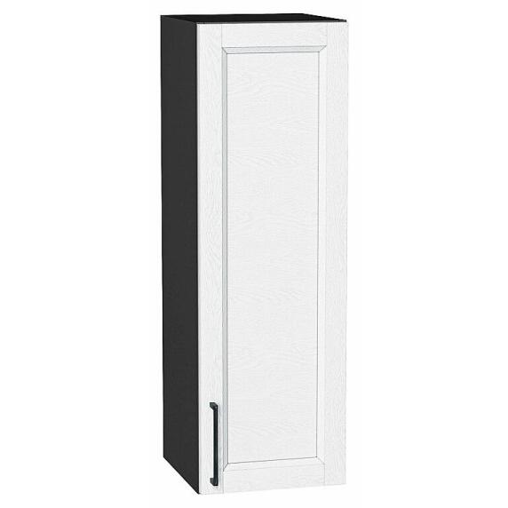 Шкаф верхний с 1-ой дверцей Сканди White Silkwood/Graphite 920*300*320