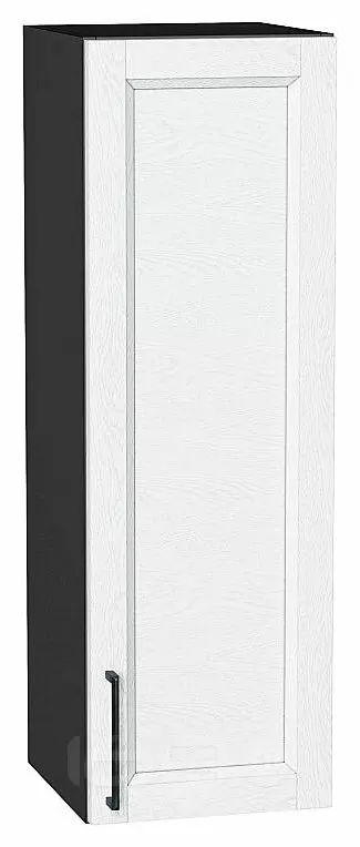 Шкаф верхний с 1-ой дверцей Сканди White Silkwood/Graphite 920*300*320