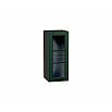 tumb 1 - Шкаф верхний с 1-ой остекленной дверцей Дублин Special Green/Graphite 716*300*318