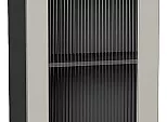 Шкаф верхний с 1-ой остекленной дверцей Лофт Grey Silk/Graphite 716*500*320