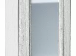 Шкаф верхний с 1-ой остекленной дверцей Шале White Dreamline Белый 920*300*320