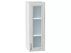 Шкаф верхний с 1-ой остекленной дверцей Шале White Dreamline Белый 920*300*320