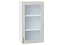 Шкаф верхний с 1-ой остекленной дверцей Шале White Dreamline Белый 920*500*320