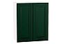 Шкаф верхний с 2-мя дверцами Дублин Special Green/Белый 716*600*318