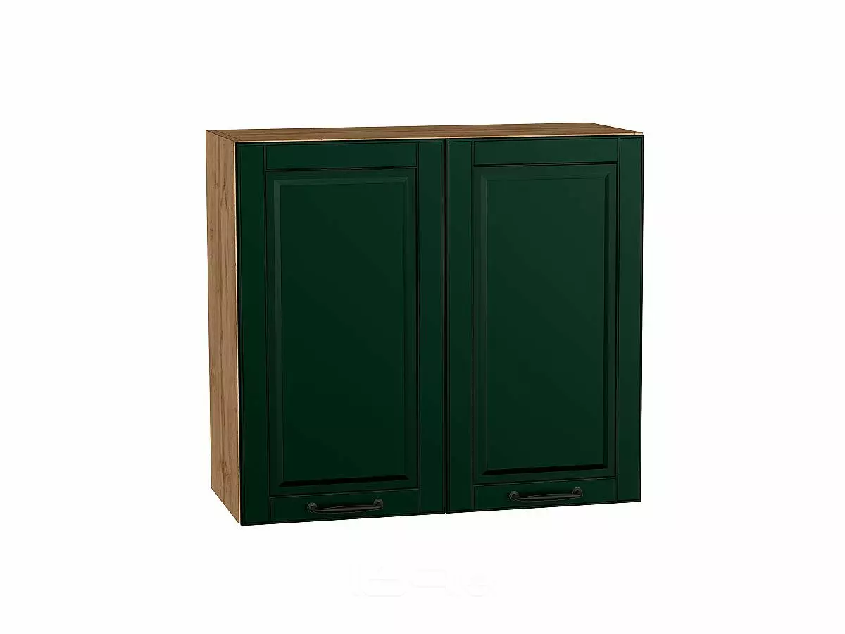 Шкаф верхний с 2-мя дверцами Дублин Special Green/Дуб Вотан 716*800*318