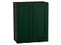 Шкаф верхний с 2-мя дверцами Дублин Special Green/Graphite 716*600*318