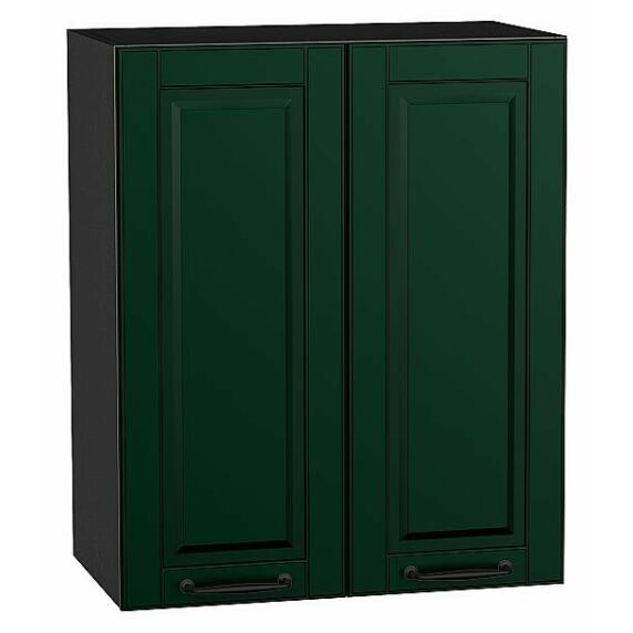 Шкаф верхний с 2-мя дверцами Дублин Special Green/Graphite 716*600*318
