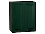 Шкаф верхний с 2-мя дверцами Дублин Special Green/Graphite 716*600*318