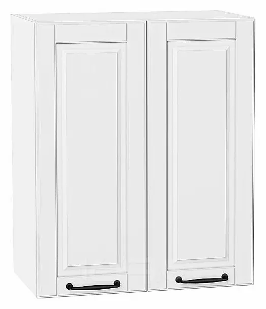 Шкаф верхний с 2-мя дверцами Дублин Special White/Белый 716*600*318